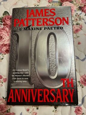 Paperback '10th Anniversary' Novel - Silver & Red